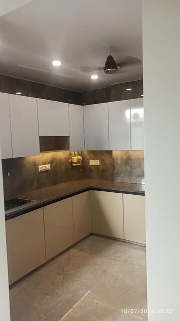 Kitchen in 3 BHK Builder Floor at Paschim Vihar – for Rent