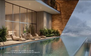 Swimming Pool in 3 BHK Apartment at Candeur Crescent, Serilingampally – for Sale