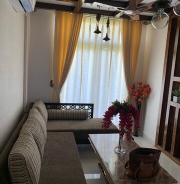 Living Room in 3 BHK Apartment at La Prisma, Dhakoli – for Rent
