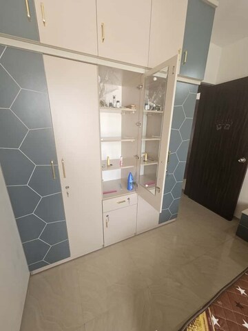Bathroom in 2 BHK Apartment at Kuber Imperia, Wakad – for Rent