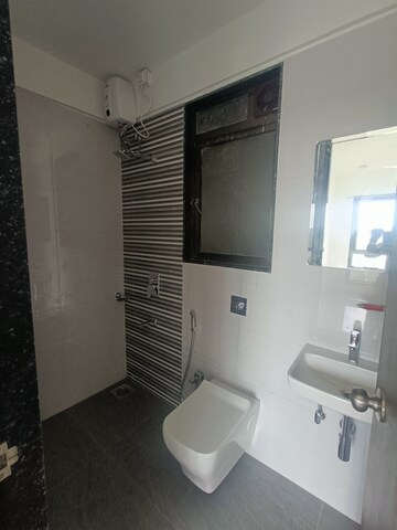 Bathroom in 1 BHK Apartment at Neminath Nemi Bhavan, Goregaon West – for Rent