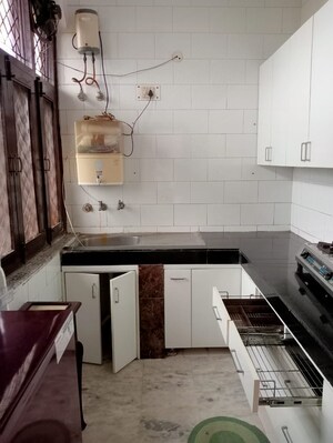 Kitchen in 1 RK Villa at Sector 39 – for Rent