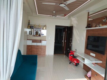 Living Room in 2 BHK Apartment at Regency Anantam Phase 2, Dombivli East – for Rent