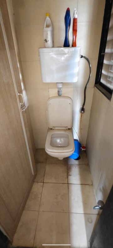 Bathroom in 1 BHK Apartment at Asha Ashok Smruti, Vadavali – for Rent