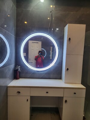 Kitchen in 3 BHK Apartment at Habitech Greens, Tech Zone 4 Greater Noida – for Rent