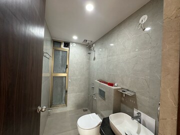 Bathroom in 1 BHK Apartment at Lodha Amara, Sandoz Baug – for Rent
