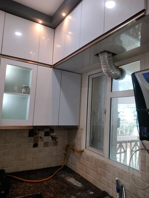 Kitchen in 4 BHK Apartment at Omkar Royal Nest, Tech Zone 4 Greater Noida – for Rent