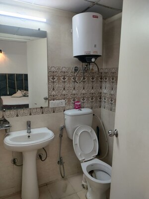Bathroom in 2 BHK Apartment at Omkar Royal Nest, Tech Zone 4 Greater Noida – for Rent