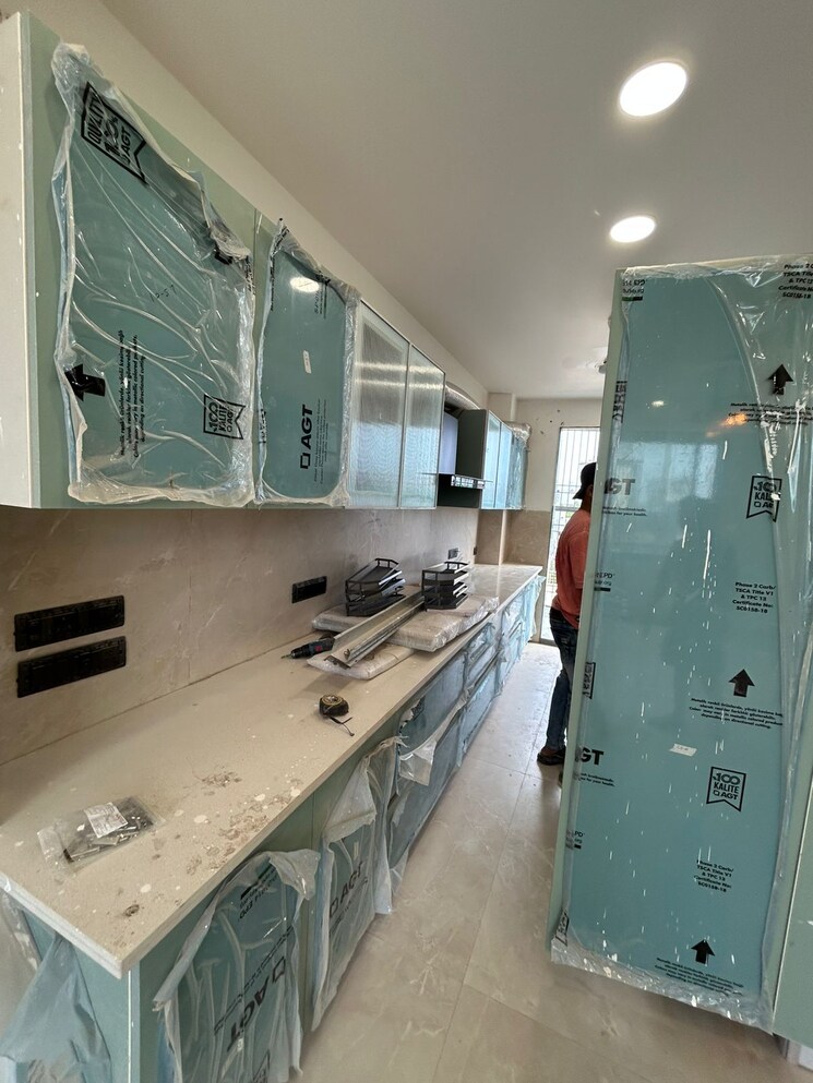 Kitchen, kohli-one-malibu-town-plot 2 Bedroom 1100 Sq.Ft. Builder Floor In Sector 47 Gurgaon 9281748