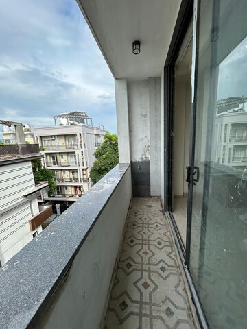 Balcony in 2 BHK Builder Floor at Kohli One Malibu Town Plot, Sector 47 – for Rent