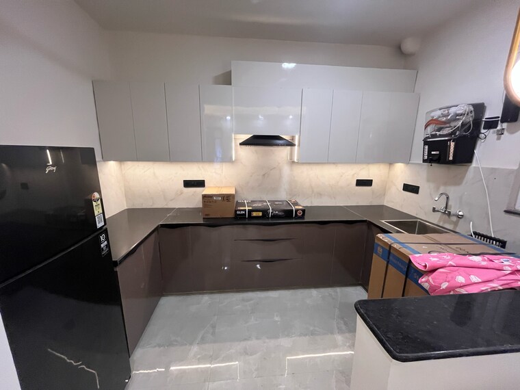 Kitchen, ansal-sushant-lok-i 3 Bedroom 300 Sq.Yd. Builder Floor In Sector 43 Gurgaon 9281833