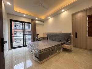 Living Room in 3 BHK Builder Floor at Ansal Sushant Lok I, Sector 43 – for Rent