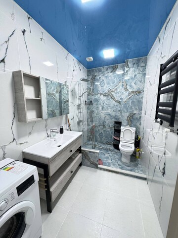 Kitchen in 2 BHK Builder Floor at Vasant Enclave – for Sale