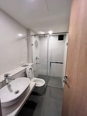 Bathroom in 3.5 BHK Apartment at Lodha New Cuffe Parade, Wadala – for Rent