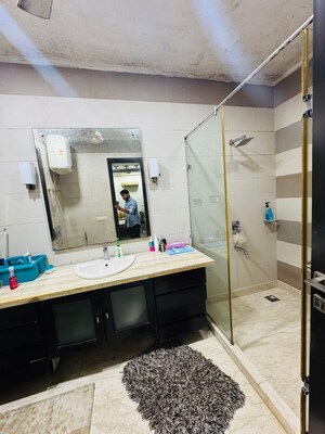 Kitchen in 3 BHK Builder Floor at Saket – for Rent