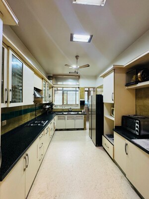 Kitchen in 3 BHK Builder Floor at Saket – for Rent