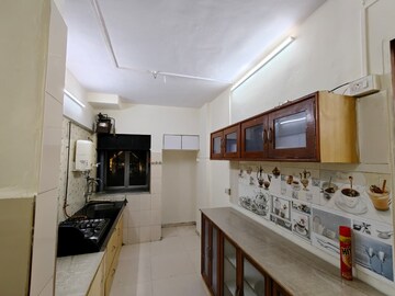 Kitchen in 2 BHK Apartment at Siddhi Highland Park, Kolshet Road – for Rent