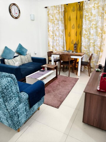 Living Room in 2 BHK Apartment at Jaypee Pavilion Heights IV, Sector 128 – for Rent
