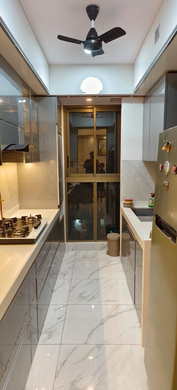 Kitchen in 2 BHK Apartment at Hiranandani Estate Canosa, Ghodbunder Road – for Rent