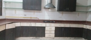 Kitchen in 3 BHK Builder Floor at Greater Kailash – for Rent