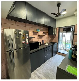 Kitchen in 3 BHK Apartment at Sundaram Apartment Versova, Andheri West – for Sale