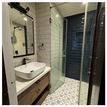 Bathroom in 3 BHK Apartment at Sundaram Apartment Versova, Andheri West – for Sale