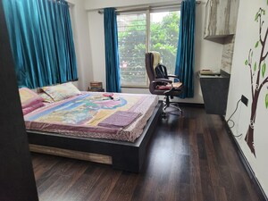 Master Bedroom in 3 BHK Apartment at Thaltej – for Rent