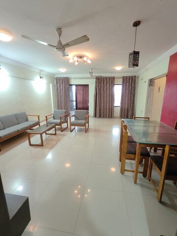 Living Room in 2 BHK Apartment at BU Bhandari Acolade, Kharadi – for Rent