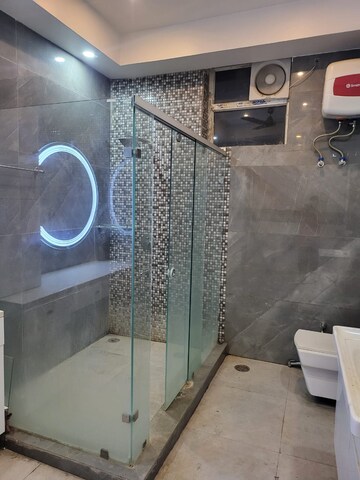 Bathroom in 3 BHK Apartment at Amrapali Golf Homes, Sector 4 Greater Noida – for Rent