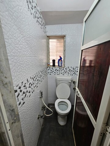 Bathroom in 1 BHK Apartment at KM Horizon Exotica, Haware City – for Rent