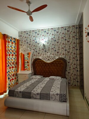 Bedroom in 3 BHK Apartment at Amrapali Kingswood, Sector 4 Greater Noida – for Rent