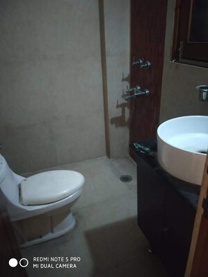 Bathroom in 2 BHK Builder Floor at Saket – for Rent