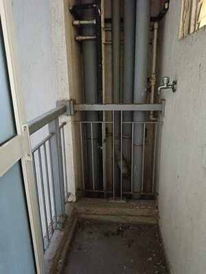 Balcony in 1 BHK Apartment at Lodha Amara, Kolshet Road – for Rent