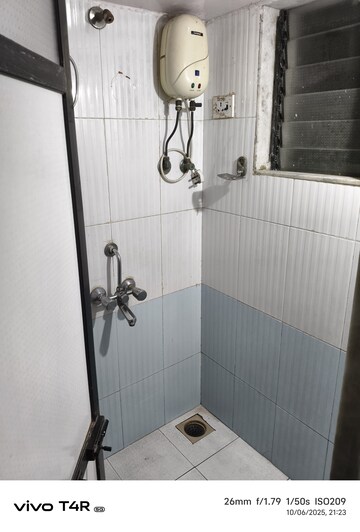 Bathroom in 1 BHK Apartment at Prabhadevi CHS, Prabhadevi – for Rent