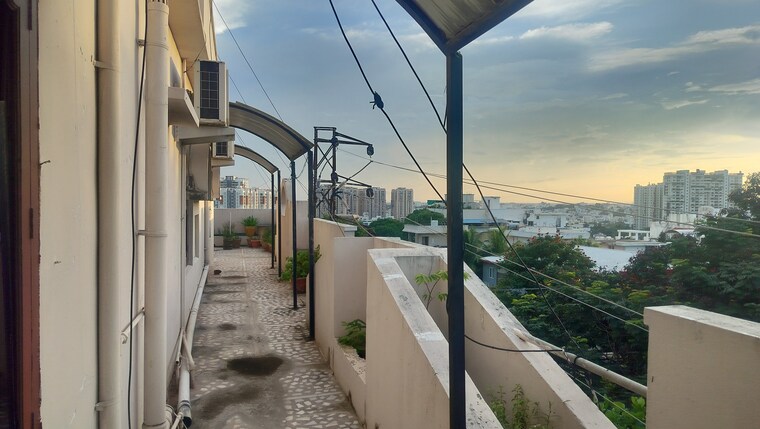 Balcony, film nagar 3 Bedroom 2000 Sq.Ft. Penthouse In Film Nagar Hyderabad 9282359