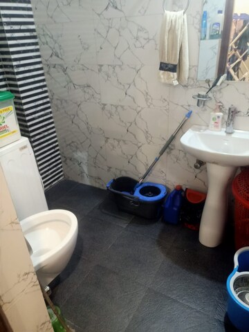 Bathroom in 4 BHK Builder Floor at Chattarpur – for Rent