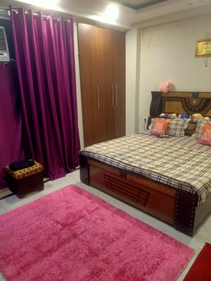 Bedroom in 4 BHK Builder Floor at Chattarpur – for Rent