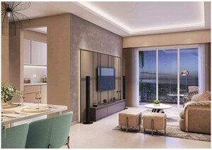 Living Room in 2 BHK Apartment at Sector 2 Vashi – for Sale