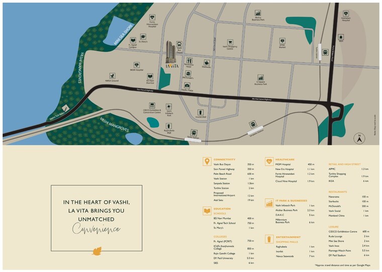 Map Location, sector 2 vashi 2 Bedroom 840 Sq.Ft. Apartment In Sector 2 Vashi Navi Mumbai 9282366