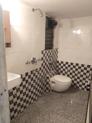 Bathroom in 1 BHK Apartment at Silver Square CHS Ltd, Santacruz East – for Rent