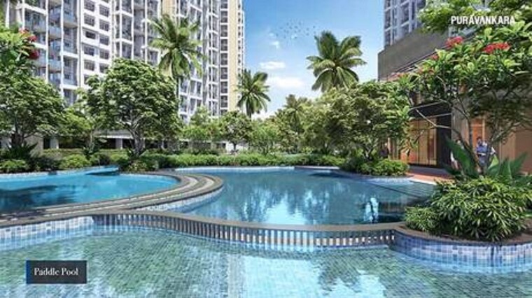 Swimming Pool, puravankara-silversands 2 Bedroom 820 Sq.Ft. Apartment In Mundhwa Pune 9282371