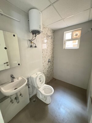Bathroom in 3 BHK Apartment at Signature Global City, Sector 37d – for Rent