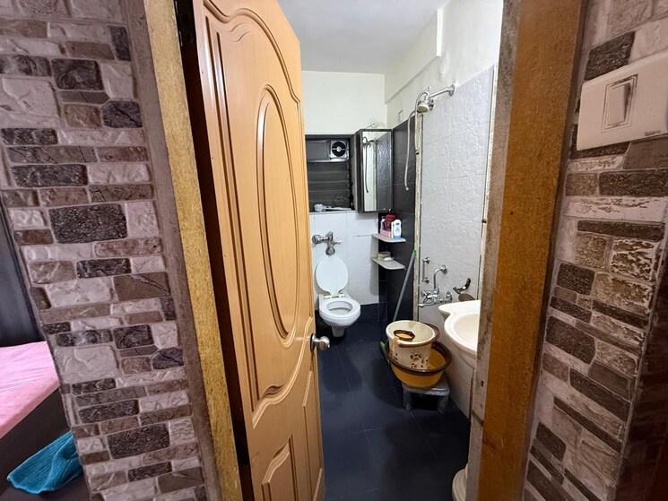 Attached Bathroom, ram-pushpanjali-residency 1 Bedroom 450 Sq.Ft. Apartment In Owale Thane 9282379