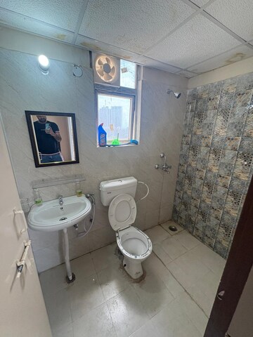 Bathroom in 2 BHK Apartment at Signature The Millennia 2, Sector 37d – for Rent