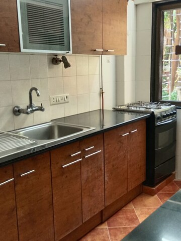Kitchen in 2 BHK Apartment at Manju Mahal Apartment, Pali Hill – for Rent