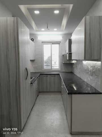 Kitchen in 3 BHK Builder Floor at Paschim Vihar – for Rent