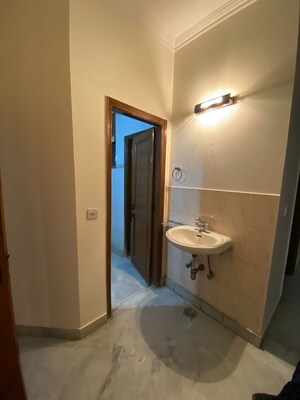 Bathroom in 3 BHK Builder Floor at Paschim Vihar – for Rent