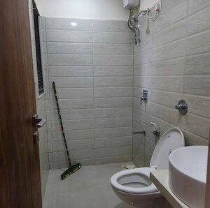 Bathroom in 2 BHK Apartment at Lotus Sky Garden, Malad West – for Rent