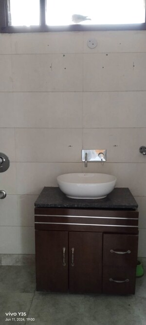 Bathroom in 3 BHK Builder Floor at Paschim Vihar – for Rent