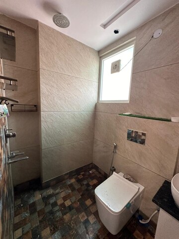 Bathroom in 3 BHK Builder Floor at Paschim Vihar – for Rent